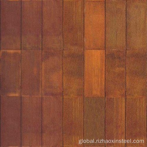 Weather Resistanting Steel Plate Q295nm Astm A242 A588 Corten Steel Plate Product Supplier